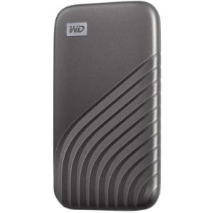 imageWestern Digital 2TB My Passport SSD Portable External Solid State Drive Red Sturdy and Blazing Fast Password Protection with Hardware Encryption  WDBAGF0020BRDWESNGray