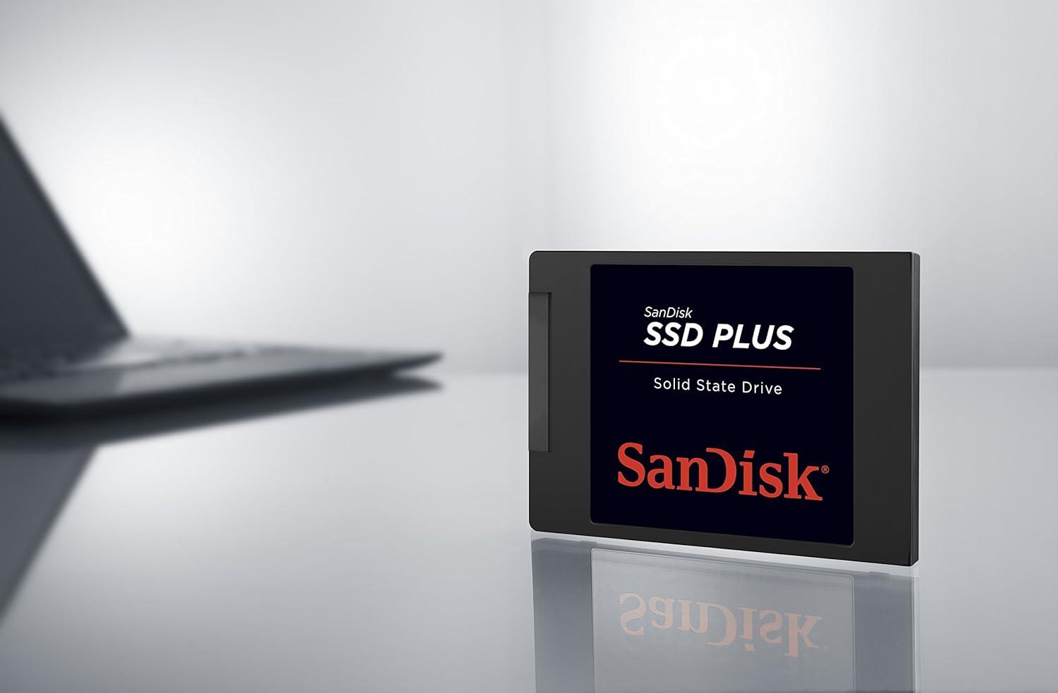 imageSanDisk SSD PLUS 240GB Internal SSD  SATA III 6 Gbs 25quot7mm Up to 530 MBs  SDSSDA240GG26480GB