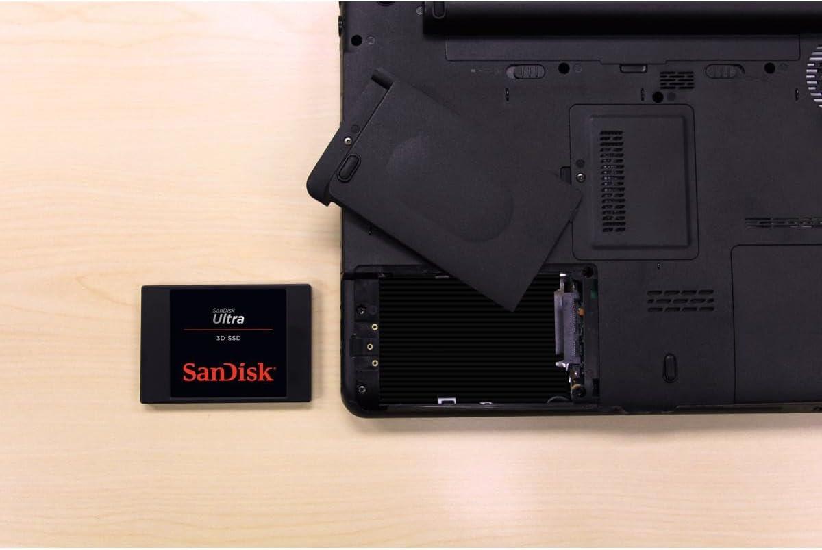 imageSanDisk Ultra 3D NAND 500GB Internal SSD  SATA III 6 Gbs 25 Inch 7 mm Up to 560 MBs  SDSSDH3500GG25Previous Generation