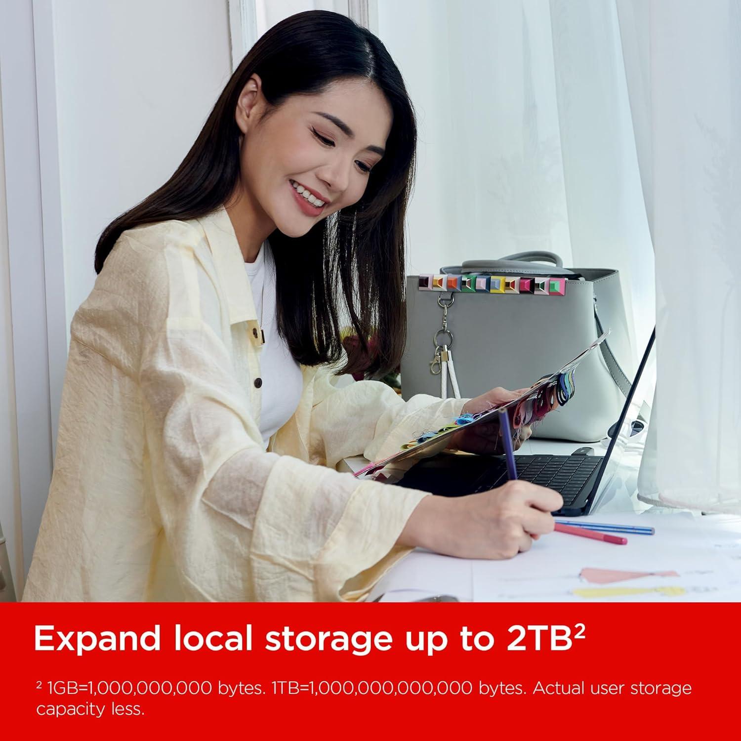 imageSanDisk 1TB Extreme PRO Flash Drive with USBC  Up to 1000MBs Read speeds and 900MBs Write speeds  for Laptops Computers and Tablets  HighPerformance USB TypeC Black  SDCZ8901T00G46Black