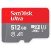 imageSanDisk 128GB Ultra microSDXC UHSI Memory Card  Up to 140 MBs C10 U1 Full HD A1 Micro SD Card  SDSQUAB128GGN6MN512GB