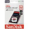 imageSanDisk 128GB Ultra microSDXC UHSI Memory Card  Up to 140 MBs C10 U1 Full HD A1 Micro SD Card  SDSQUAB128GGN6MN64GB