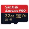 imageSanDisk Extreme PRO microSDHC Memory Card Plus SD Adapter up to 100 MBs Class 10 U3 V30 A1  32GB SDSQXCG032G