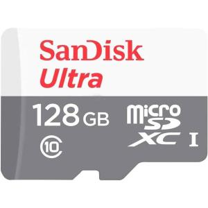 imageSanDisk 128GB Ultra microSDXC UHSI Class 10 Memory Card 100 MBs SDSQUNR128GGN6MN
