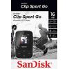 imageSanDisk 16GB Clip Sport Go MP3 Player Black  LED Screen and FM Radio  SDMX30016GG46K Renewed