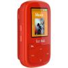 imageSanDisk 16GB Clip Sport Plus MP3 Player Red  Bluetooth LCD Screen FM Radio  SDMX28016GG46R Renewed