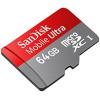 imageSanDisk Ultra 32GB UHSIClass 10 Micro SDHC Memory Card With Adapter  SDSDQUAN032GG4A64GB