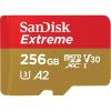 imageSanDisk 128GB Extreme microSD UHS I Card for 4K Video on Smartphones Action Cams ampamp Drones 190MBs Read 90MBs Write SDSQXAA 128G GN6MN RedGold256GB