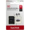 imageSanDisk Ultra 32GB UHSIClass 10 Micro SDHC Memory Card With Adapter  SDSDQUAN032GG4A64GB