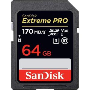 imageOlder Version SanDisk 64GB Extreme PRO SDXC UHSI Card  C10 U3 V30 4K UHD SD Card  SDSDXXY064GGN4IN64GB