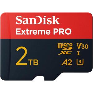 imageSanDisk 2TB Extreme PRO microSDXC UHSI Card Up to 250MBs Read Speed Up to 150MBs Write Speed SDSQXCD2T00GN6MA2TB