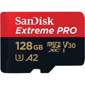 imageSandisk SDSQXCD128GGN6MA Extreme Pro Microsdxc 128gbsd Flsh Adapter 200mbs 90mbs A2 C10 V30 U